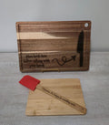 Personalized Silicone Spatula with Bamboo Handle