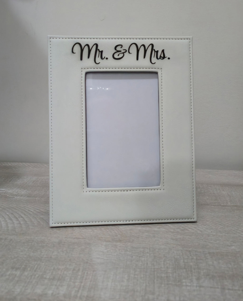 Personalized Leatherette Picture Frame – 4x6