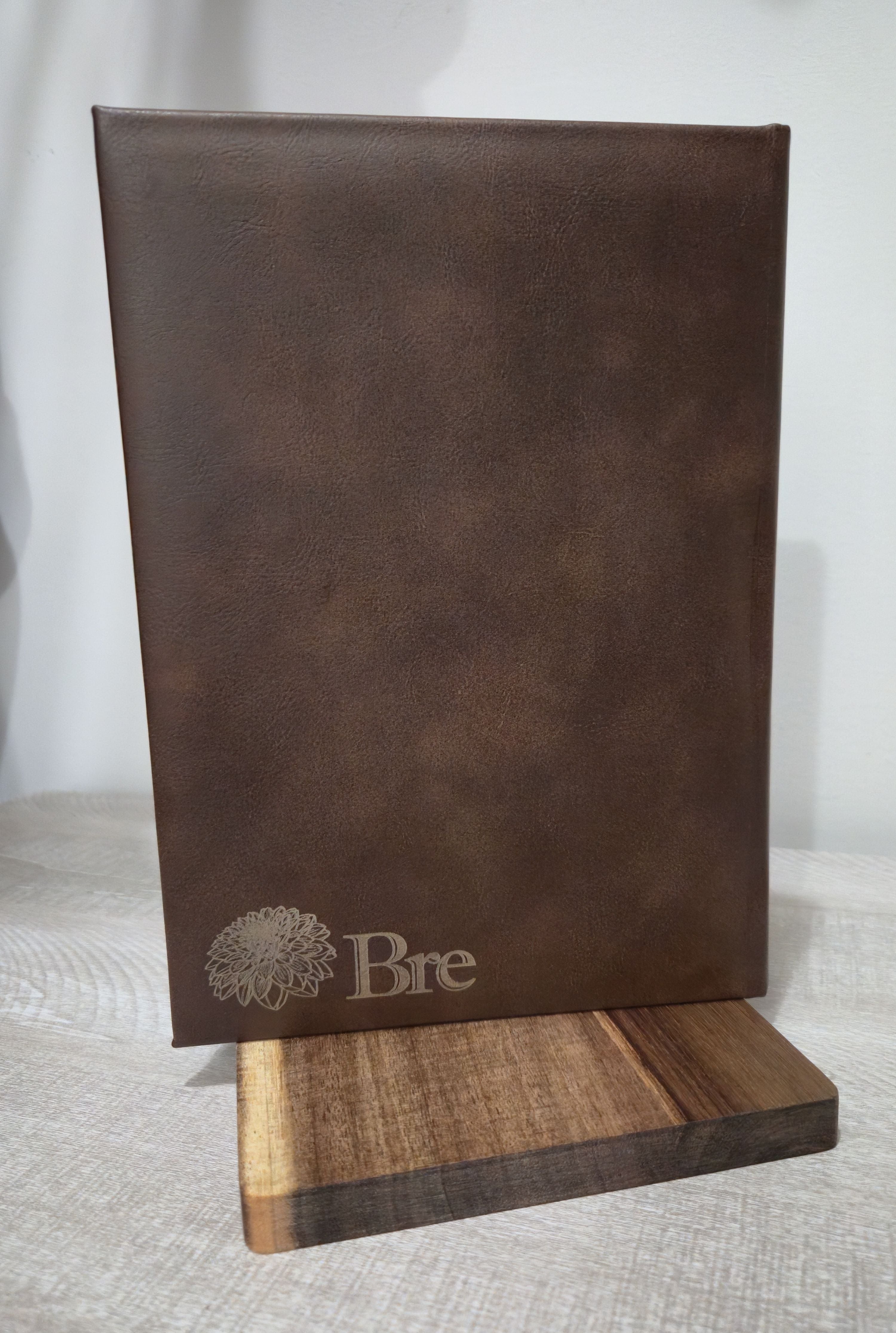 Personalized Leatherette Journal – 7" x 9.75"