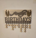 Personalized Family Birthday Calendar - up to 33 names