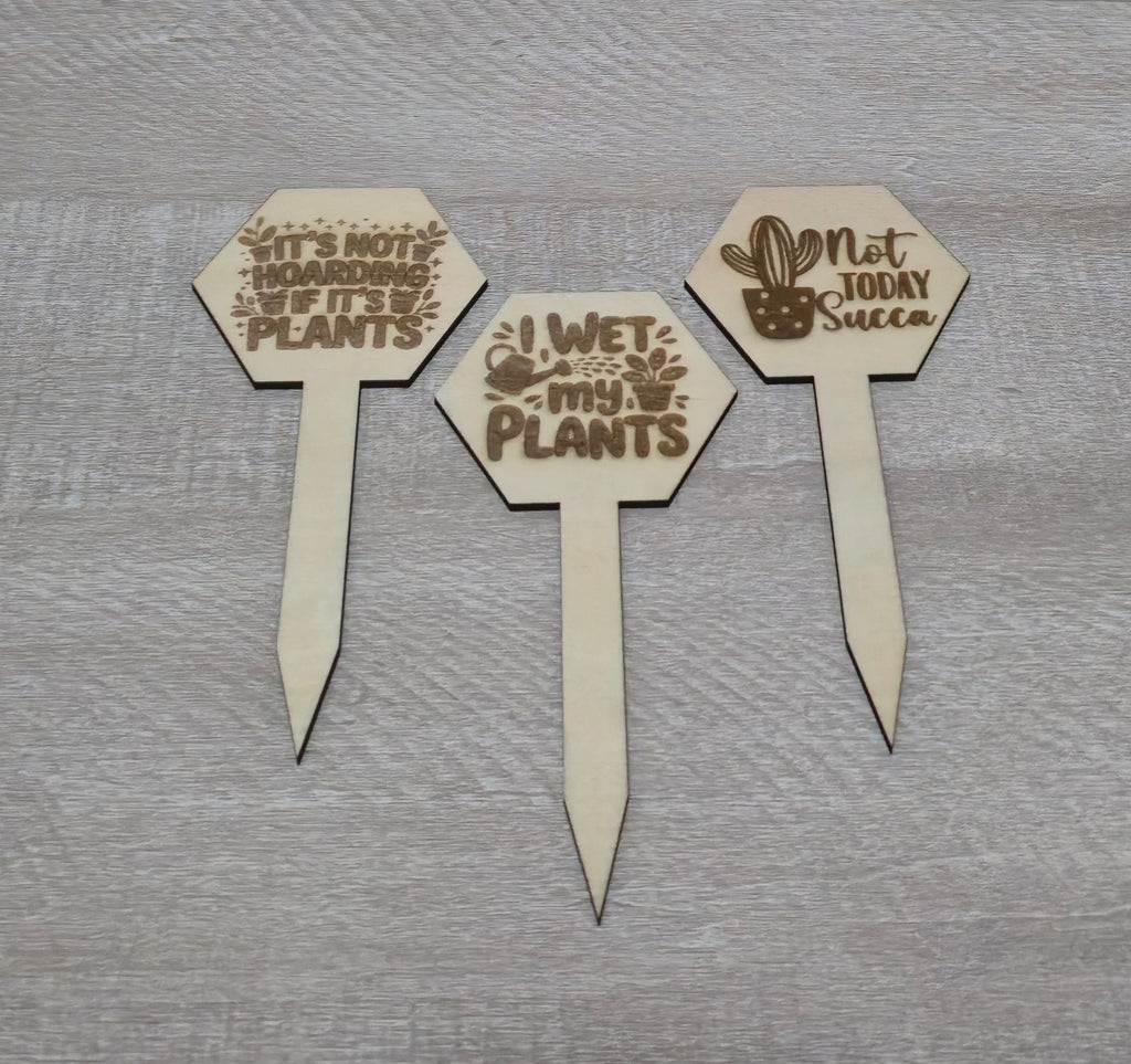 Ready Made - Wooden Plant Markers