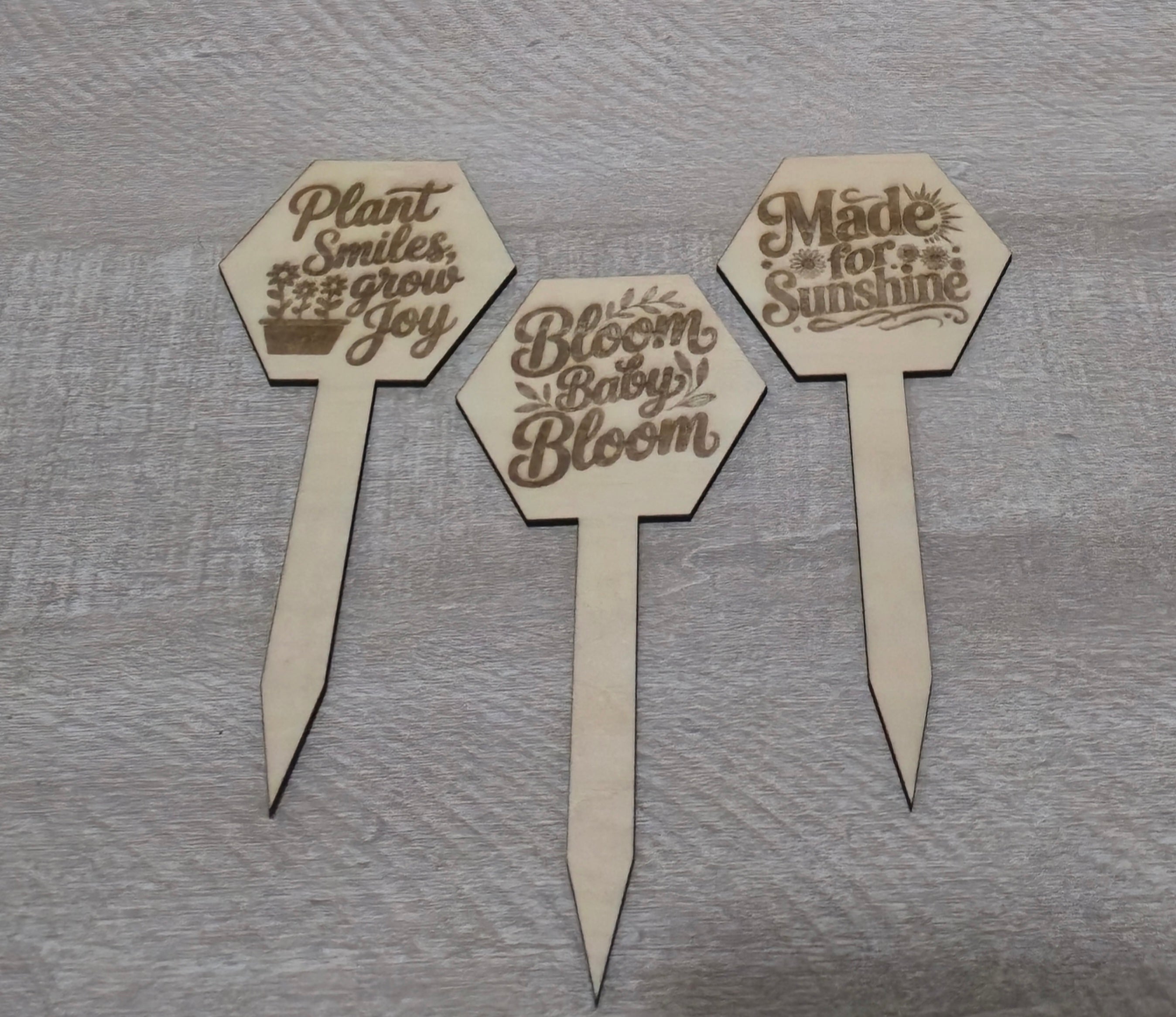 Ready Made - Wooden Plant Markers