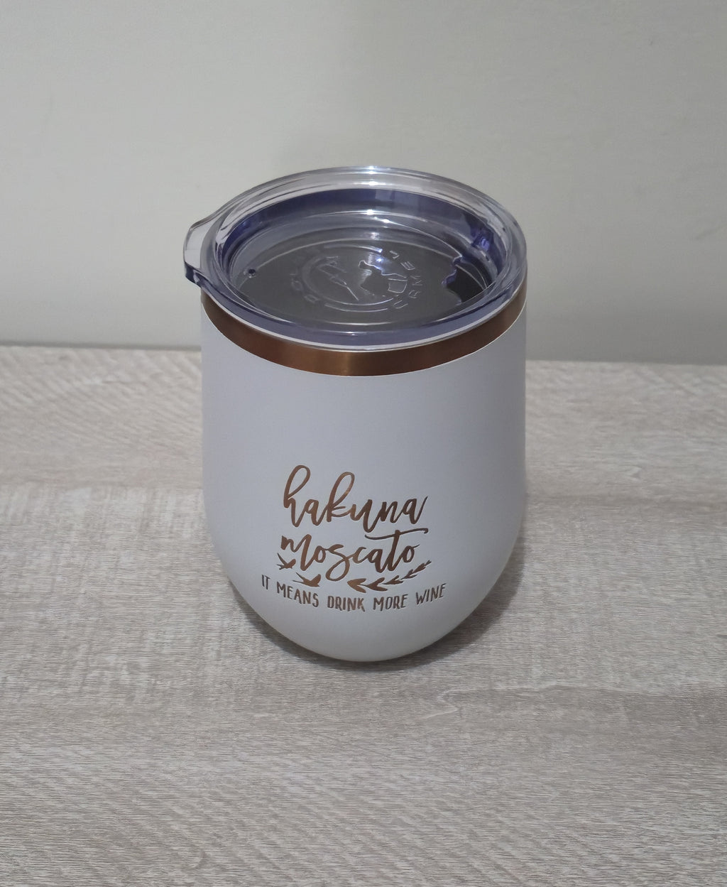Personalized Polar Camel 12oz Wine Tumbler