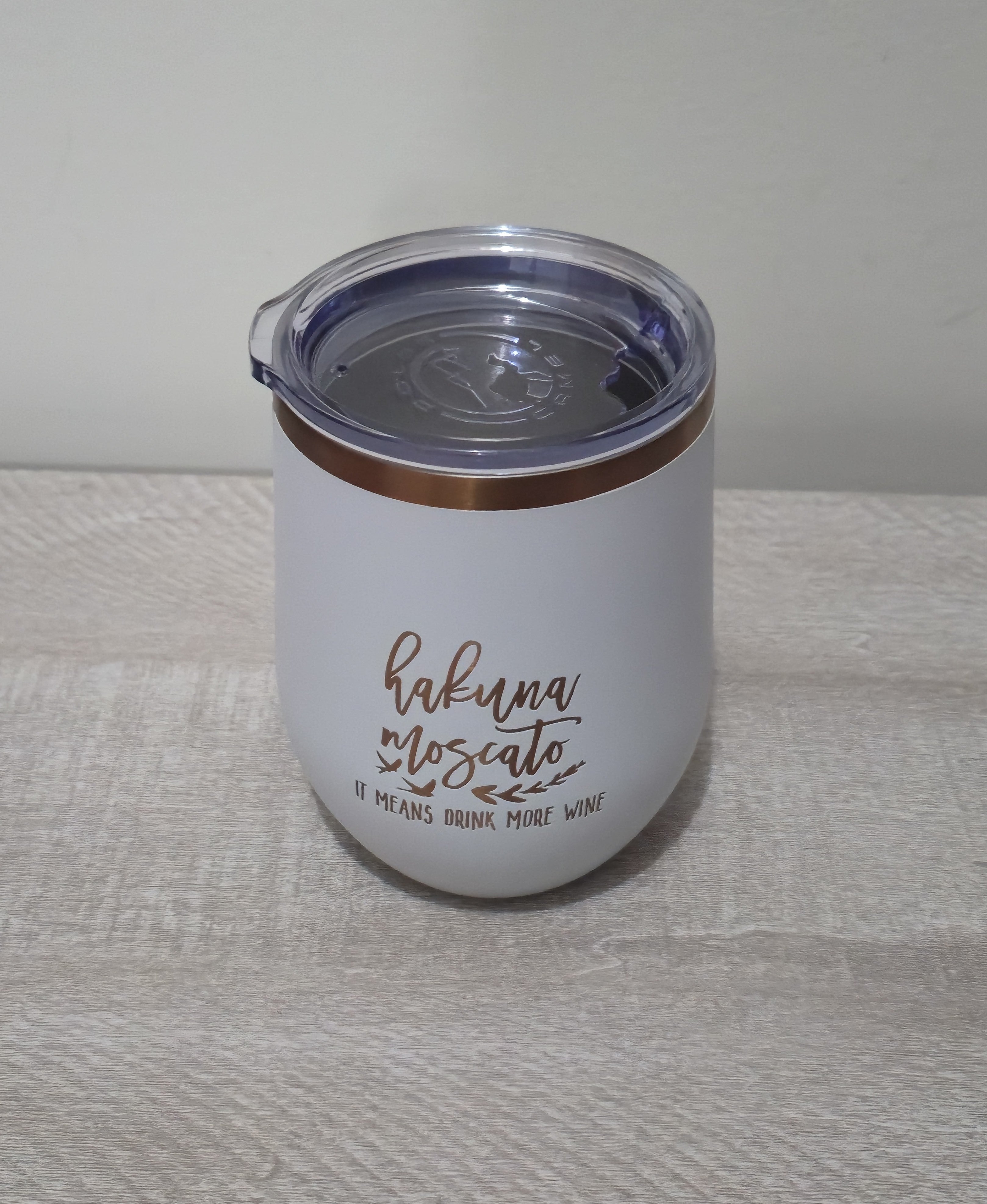 Personalized Polar Camel 12oz Wine Tumbler