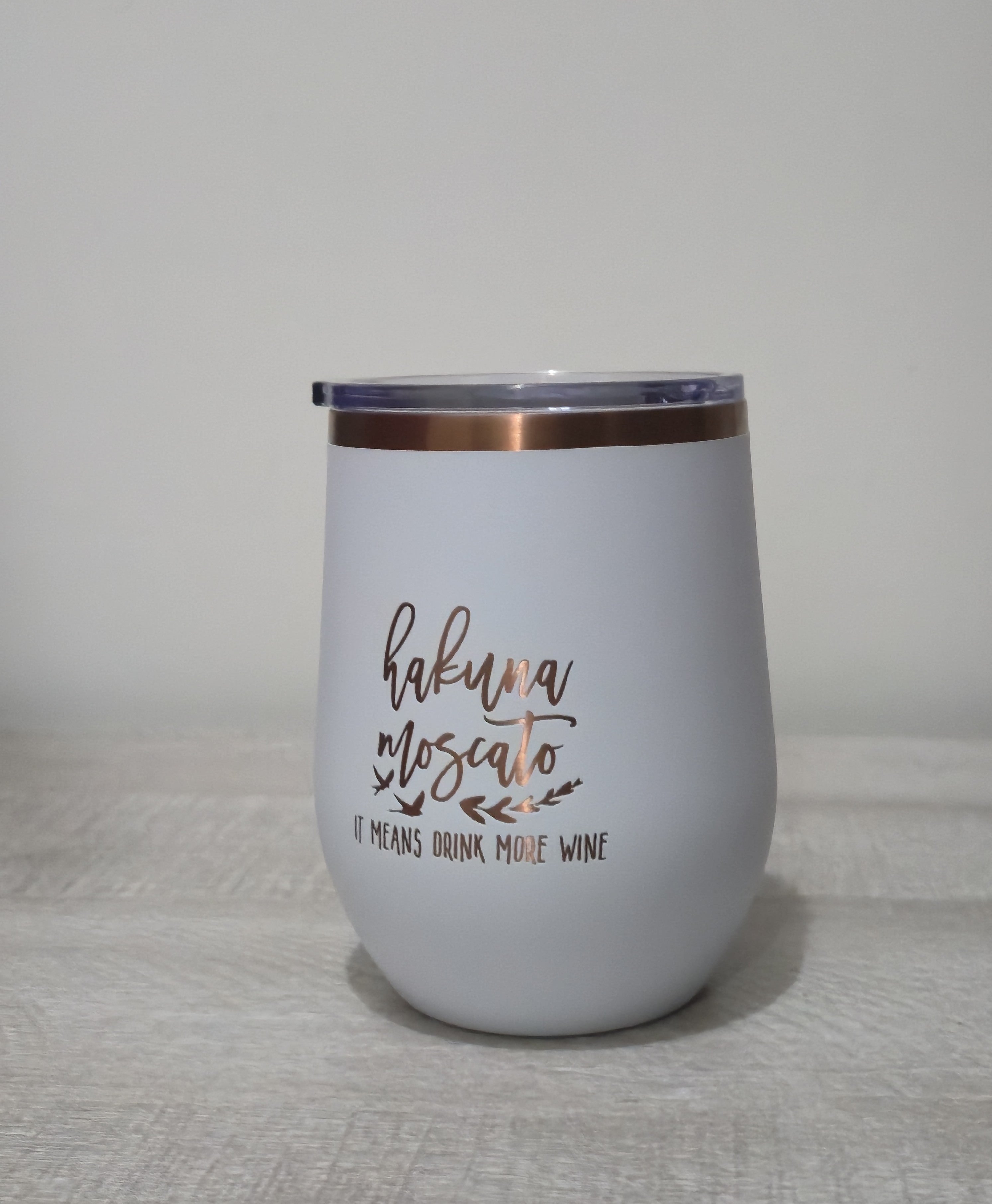 Personalized Polar Camel 12oz Wine Tumbler