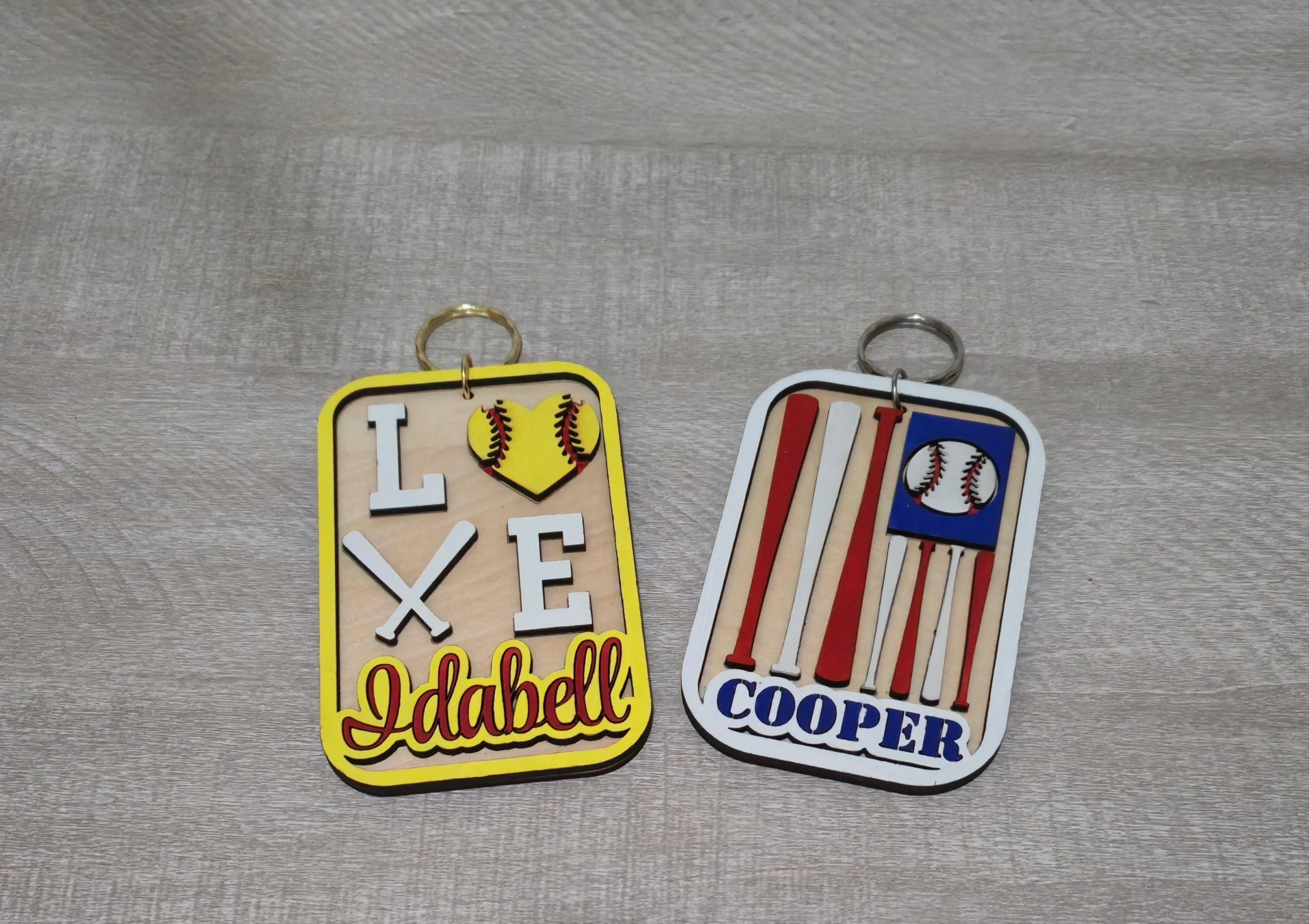 Personalized Sports Bag Tag