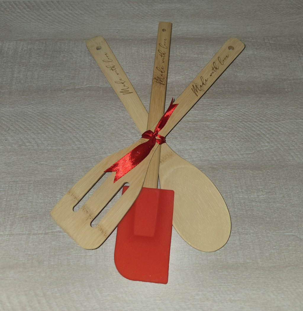Ready Made - "Made With Love" Kitchen Utensil Set