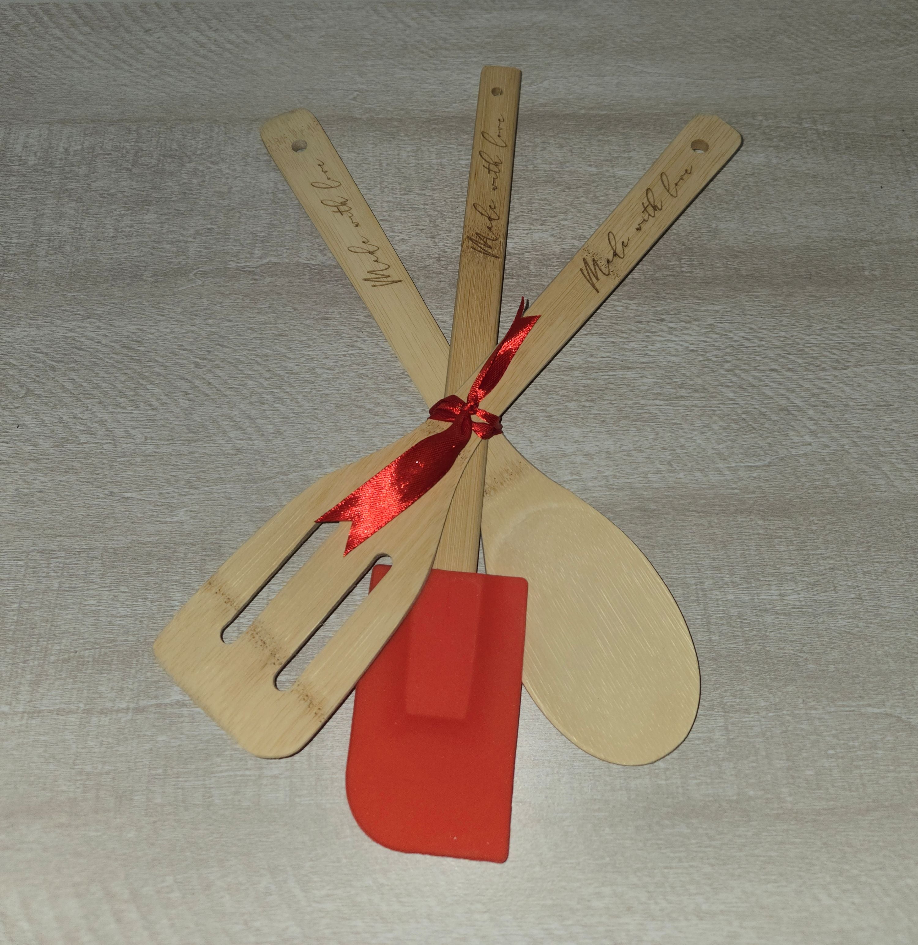 Ready Made - "Made With Love" Kitchen Utensil Set