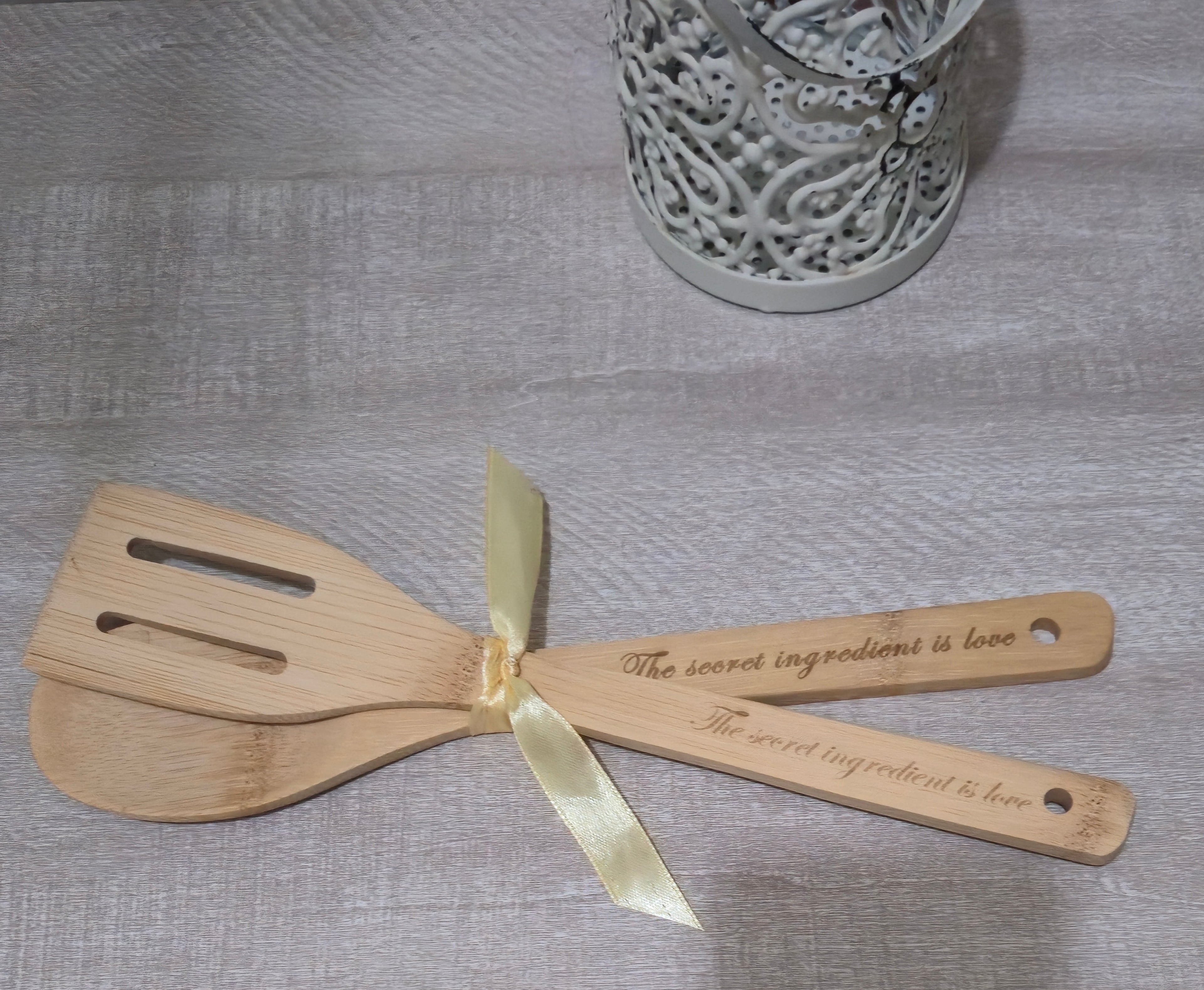 Ready Made - 2 Piece Bamboo Utensil Sets