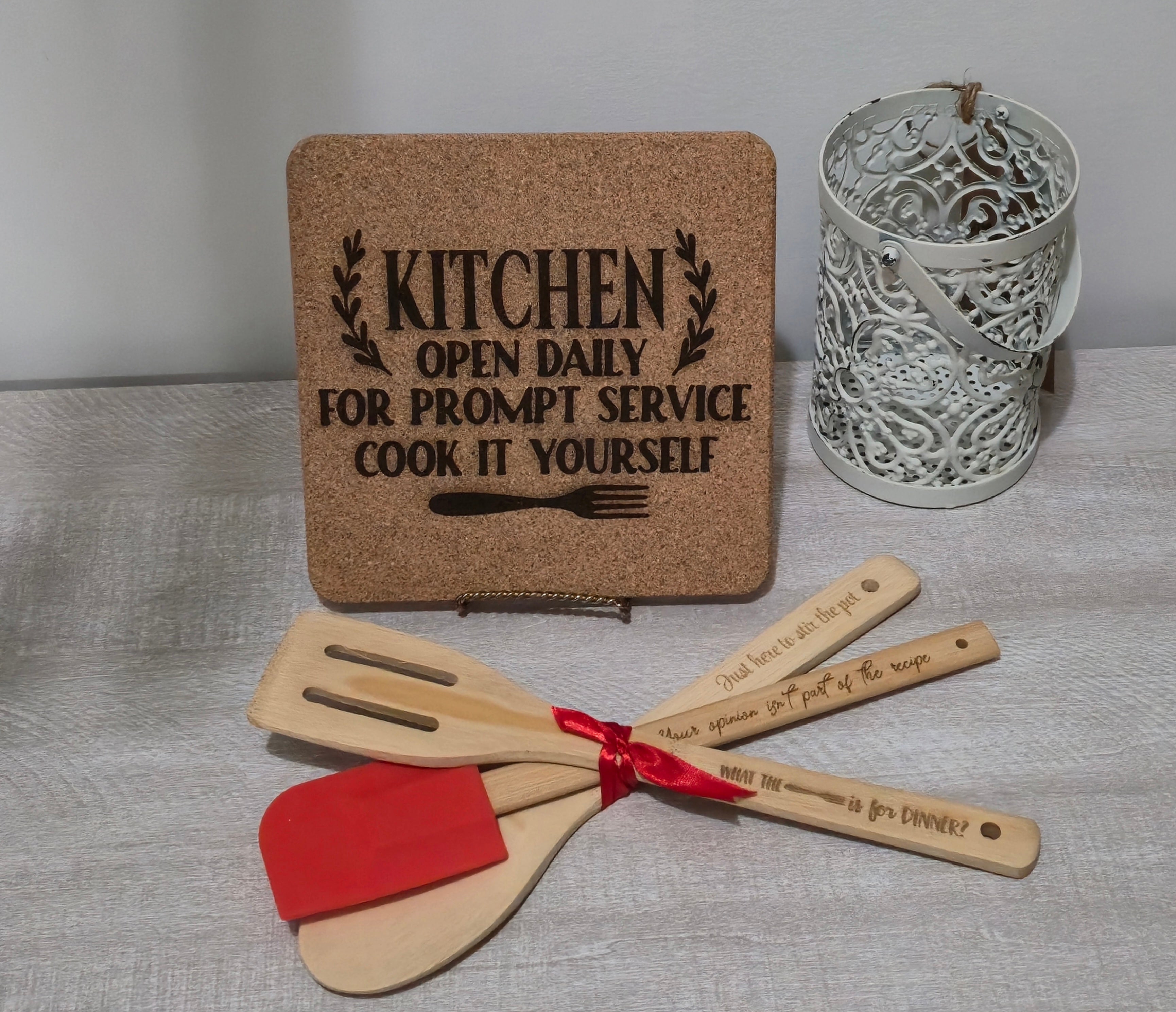 Ready Made - Funny 3 Piece Utensil Set