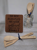 Ready Made - Engraved Cork Trivets