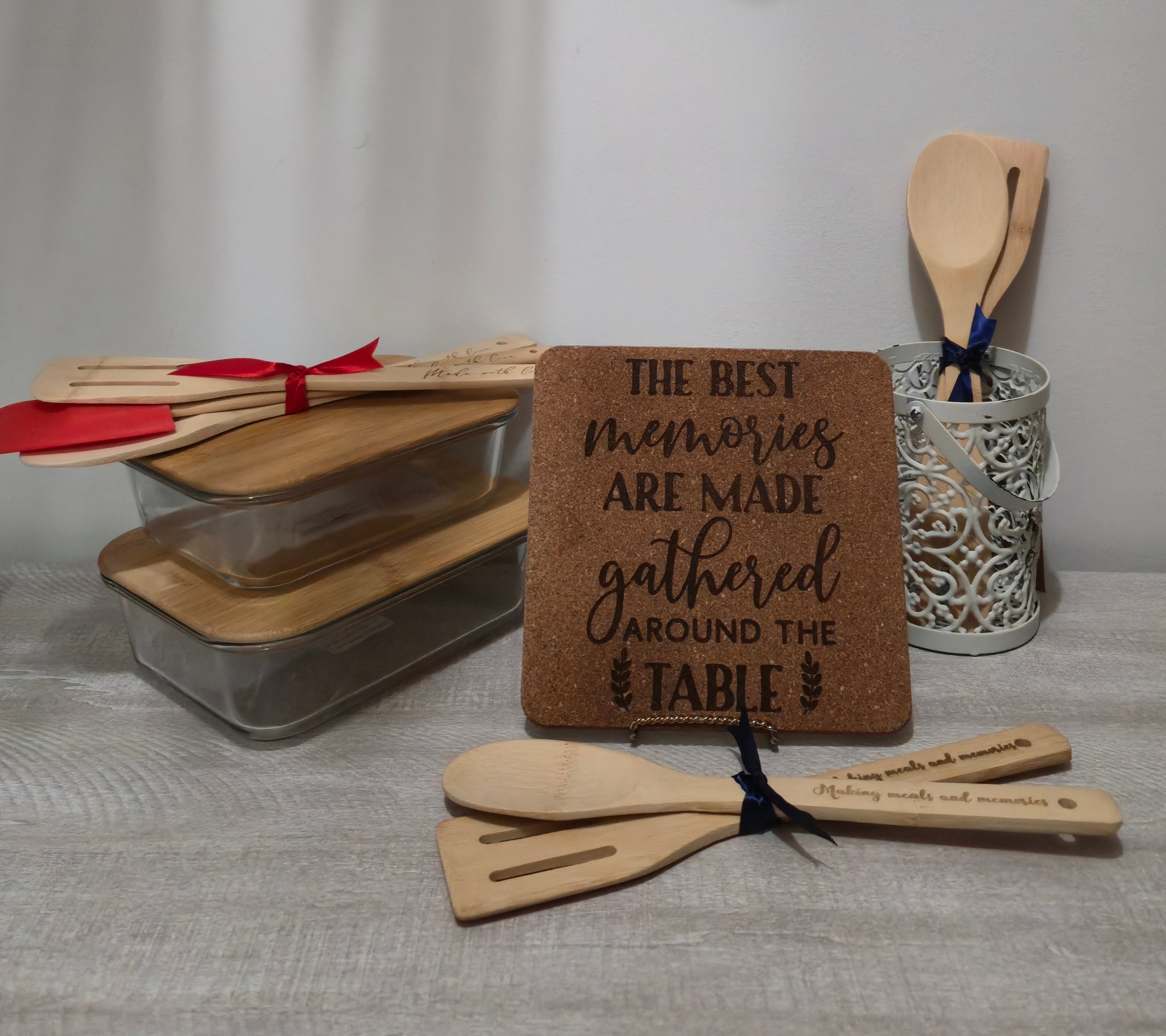 Ready Made - 2 Piece Bamboo Utensil Sets