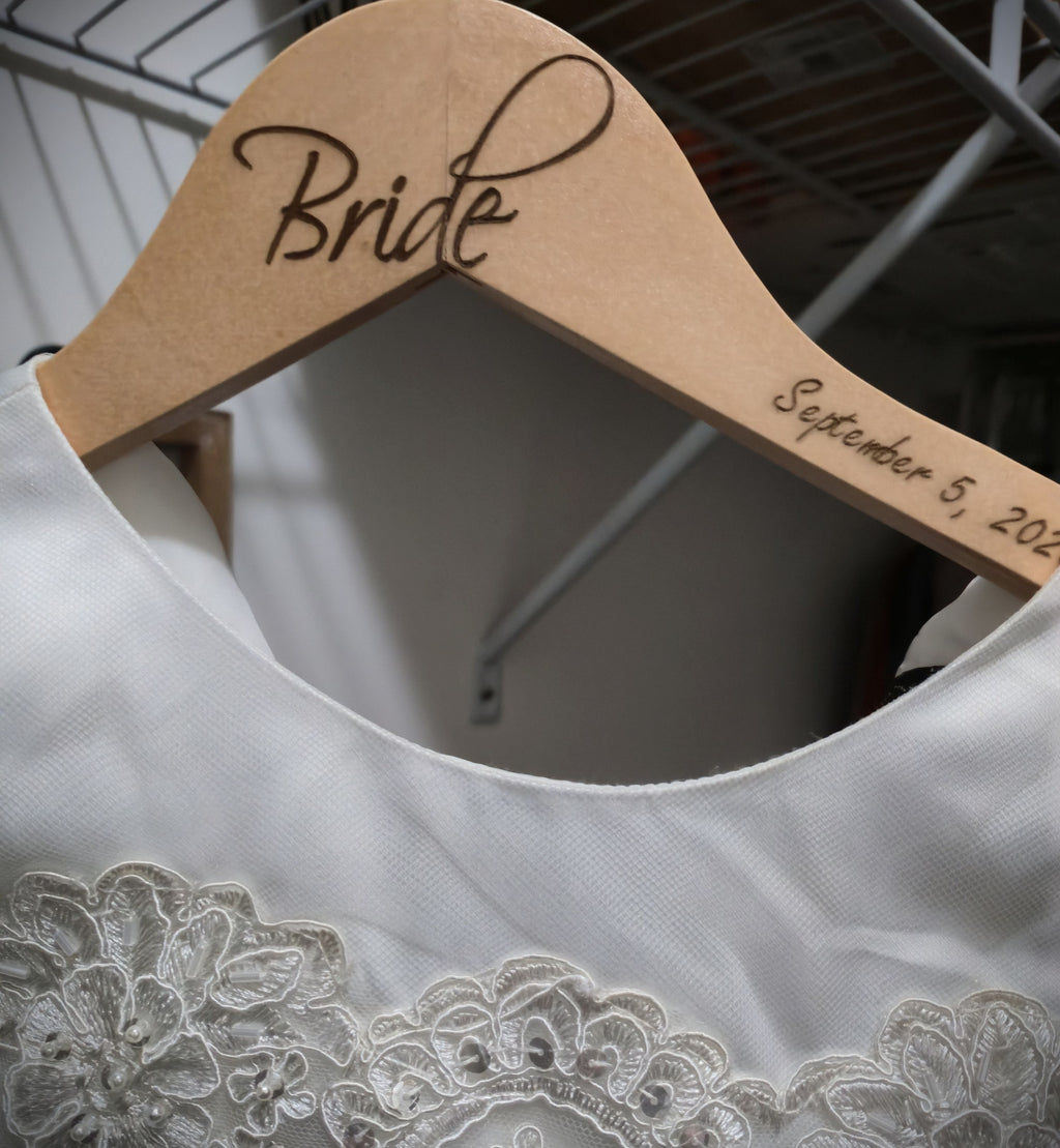 Personalized Maple Wood Hanger