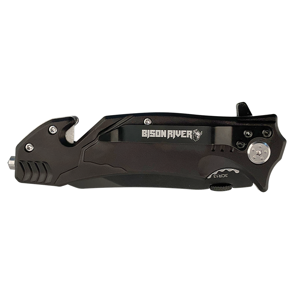 Personalized Bison River 4 1/2" Rescue Knife