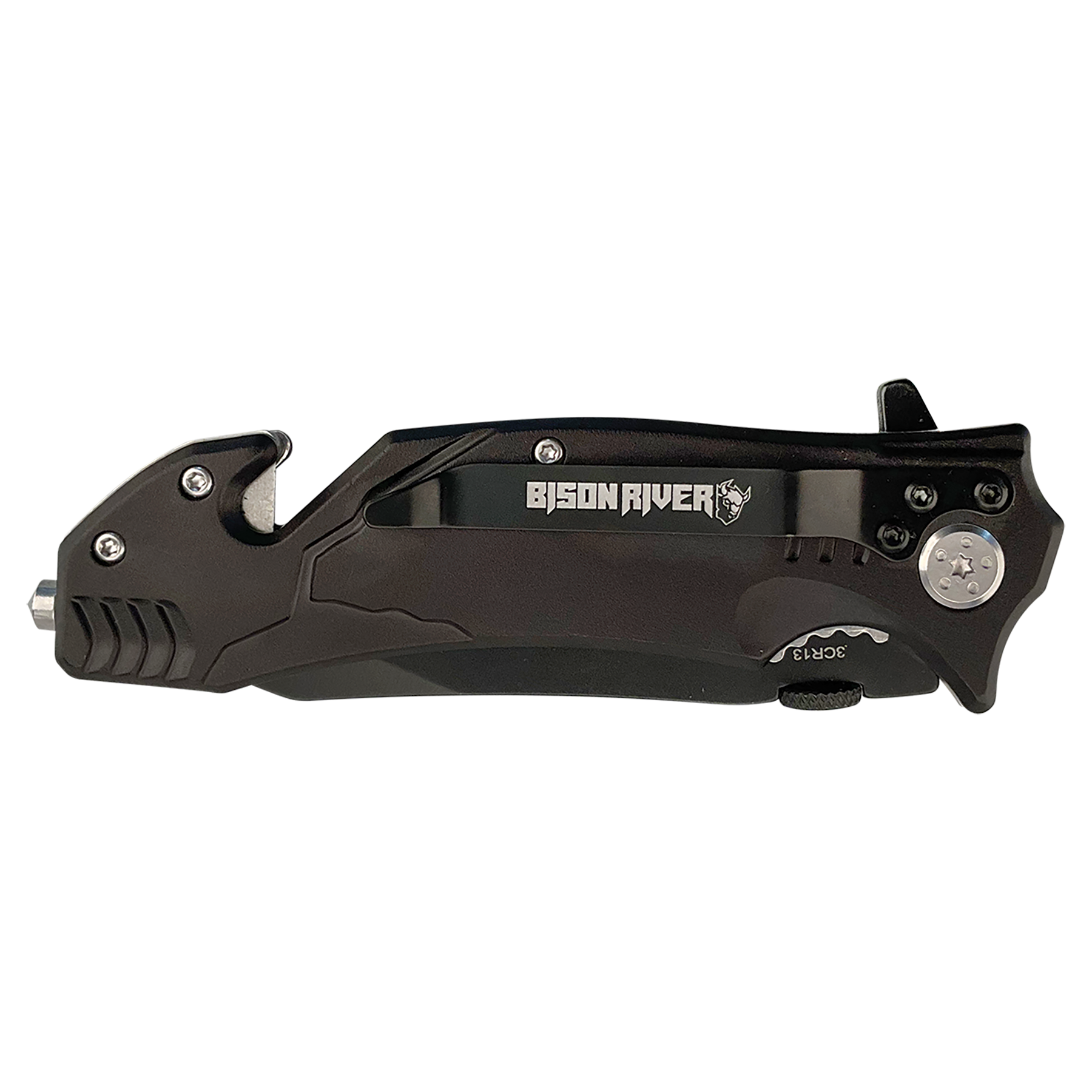 Personalized Bison River 4 1/2" Rescue Knife