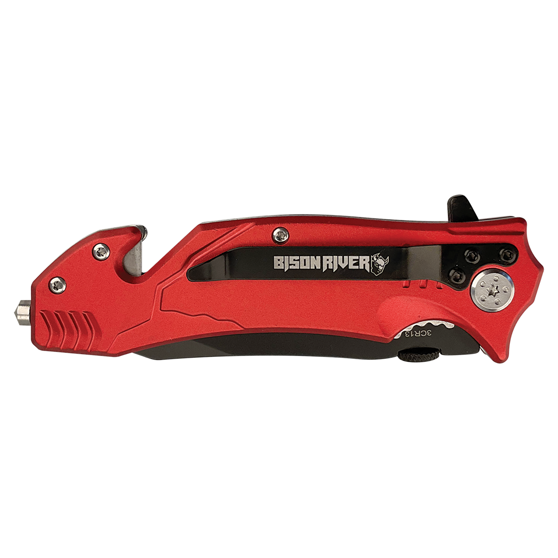 Personalized Bison River 4 1/2" Rescue Knife