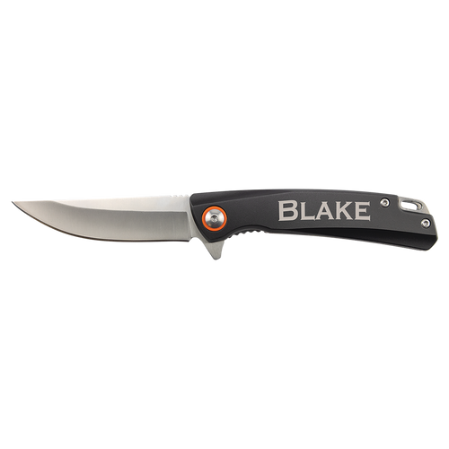 Personalized Bison River 4" Everyday Carry Knife with Ball Bearing Open Mechanism
