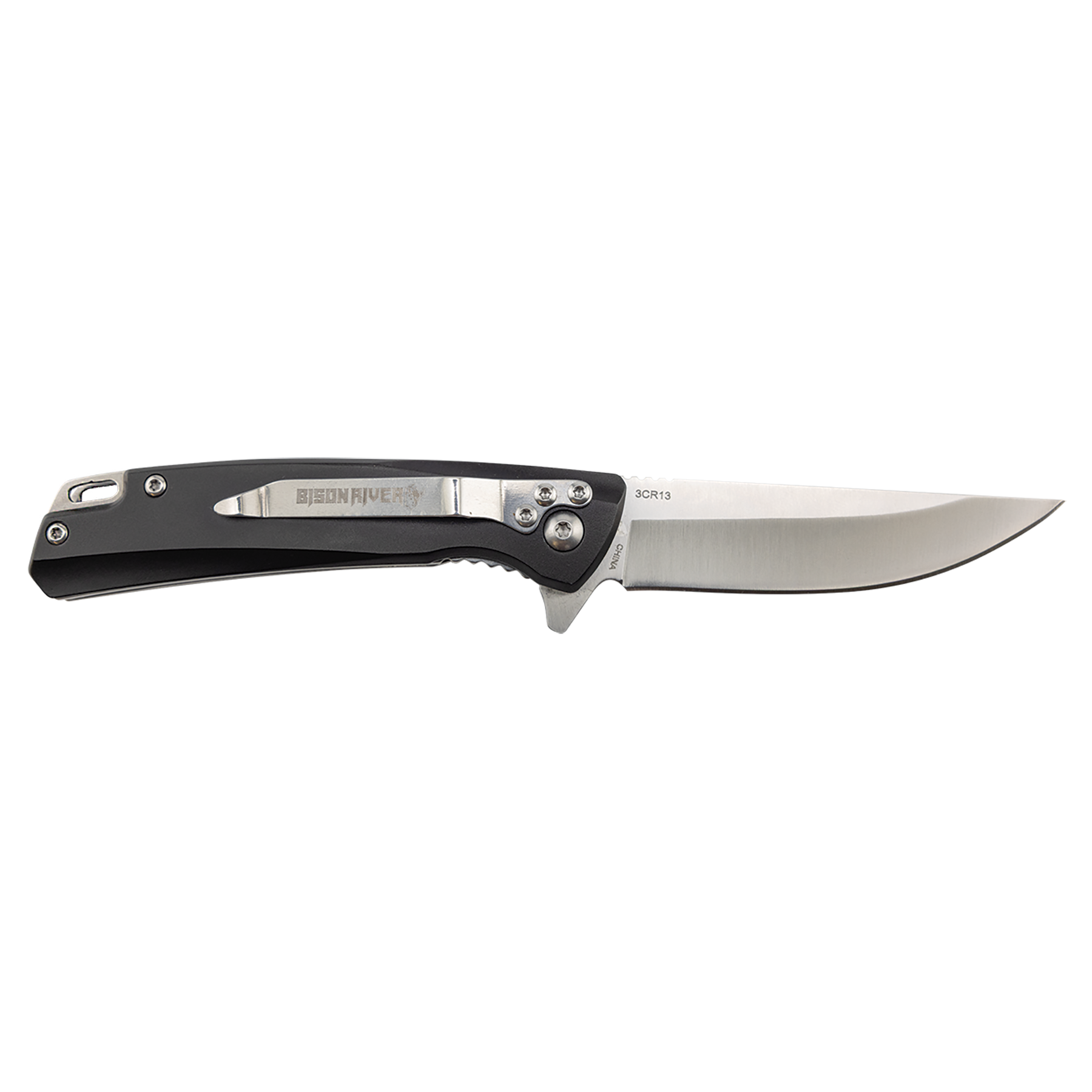 Personalized Bison River 4" Everyday Carry Knife with Ball Bearing Open Mechanism