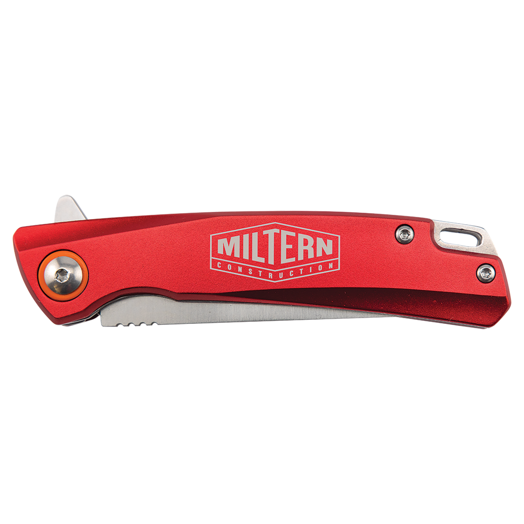 Personalized Bison River 4" Everyday Carry Knife with Ball Bearing Open Mechanism