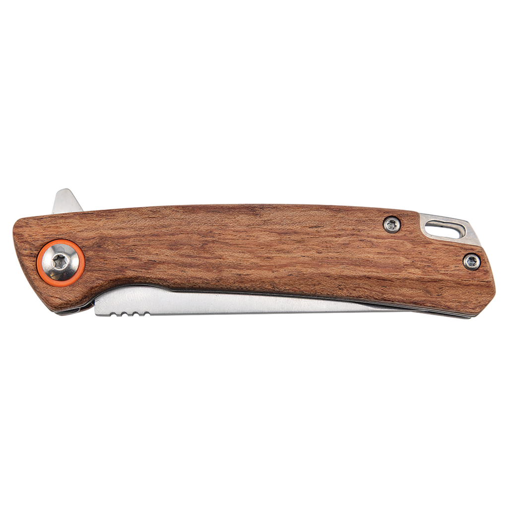 Personalized Bison River 4" Everyday Carry Knife with Ball Bearing Open Mechanism