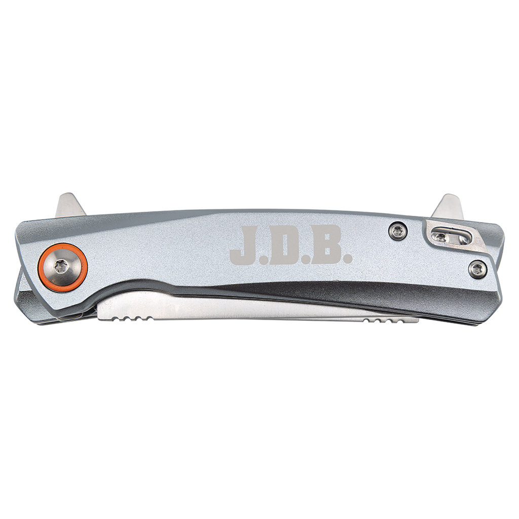 Personalized Bison River 4" Everyday Carry Knife with Ball Bearing Open Mechanism