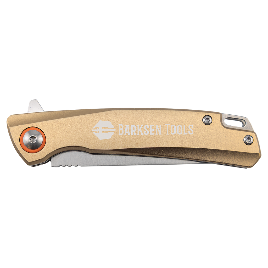 Personalized Bison River 4" Everyday Carry Knife with Ball Bearing Open Mechanism