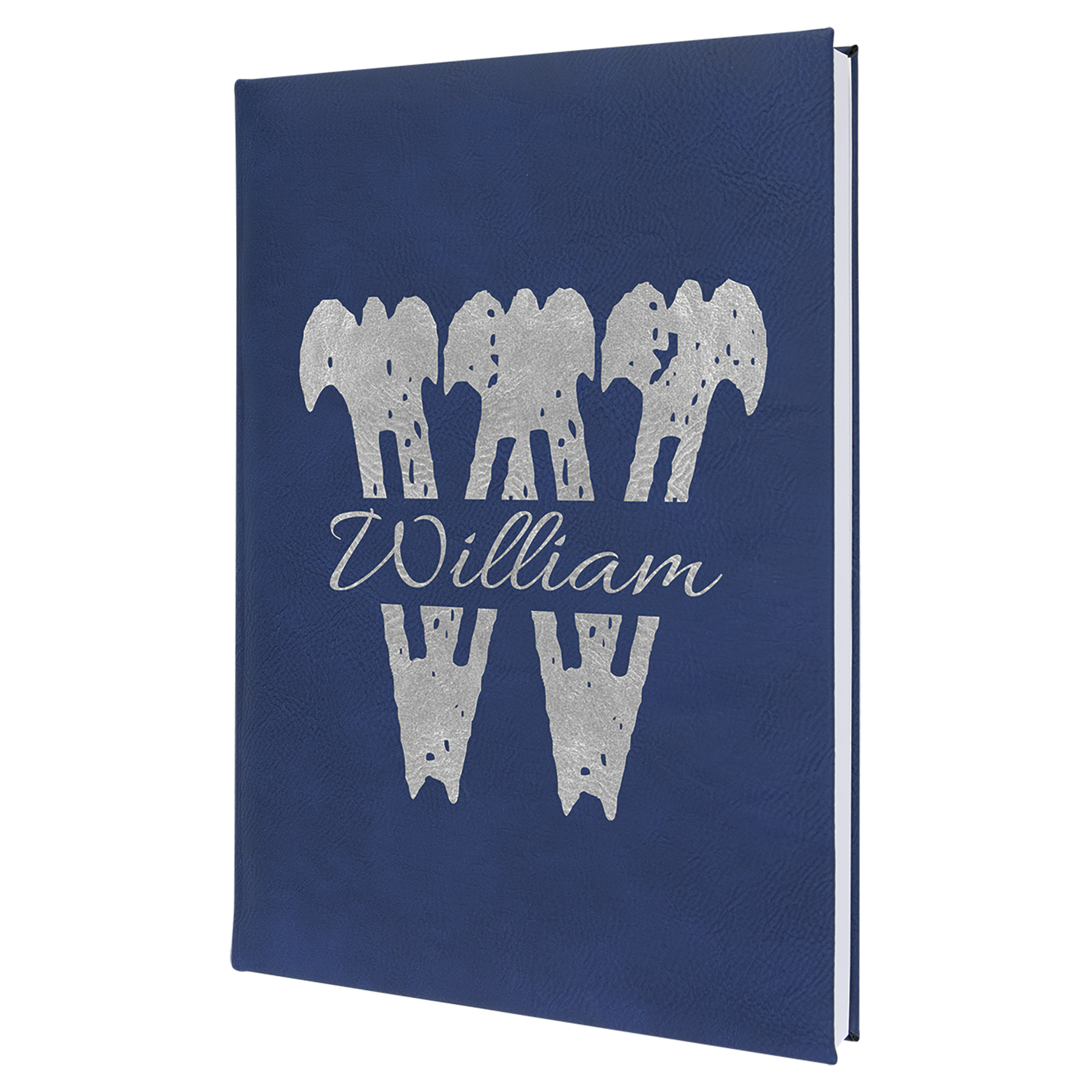 Personalized Leatherette Journal – 7" x 9.75"
