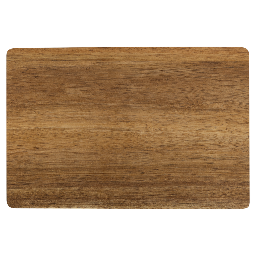 Personalized Acacia Wood Cutting Board 9" x 6"