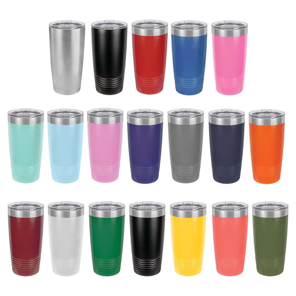 Personalized Polar Camel 20oz Tumbler with Slider Lid