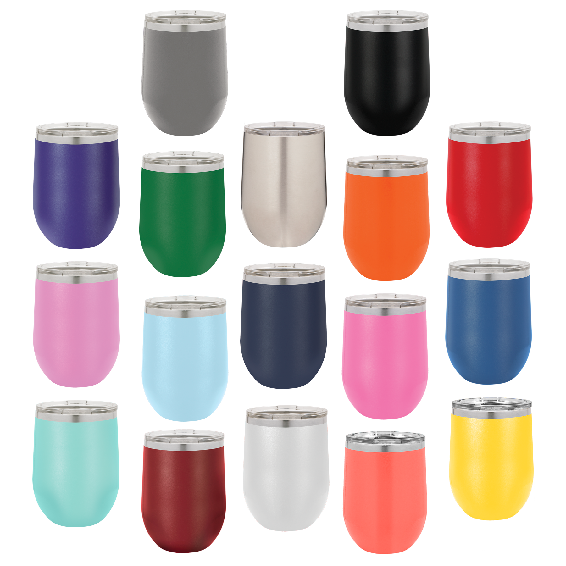 Personalized Polar Camel 12oz Wine Tumbler