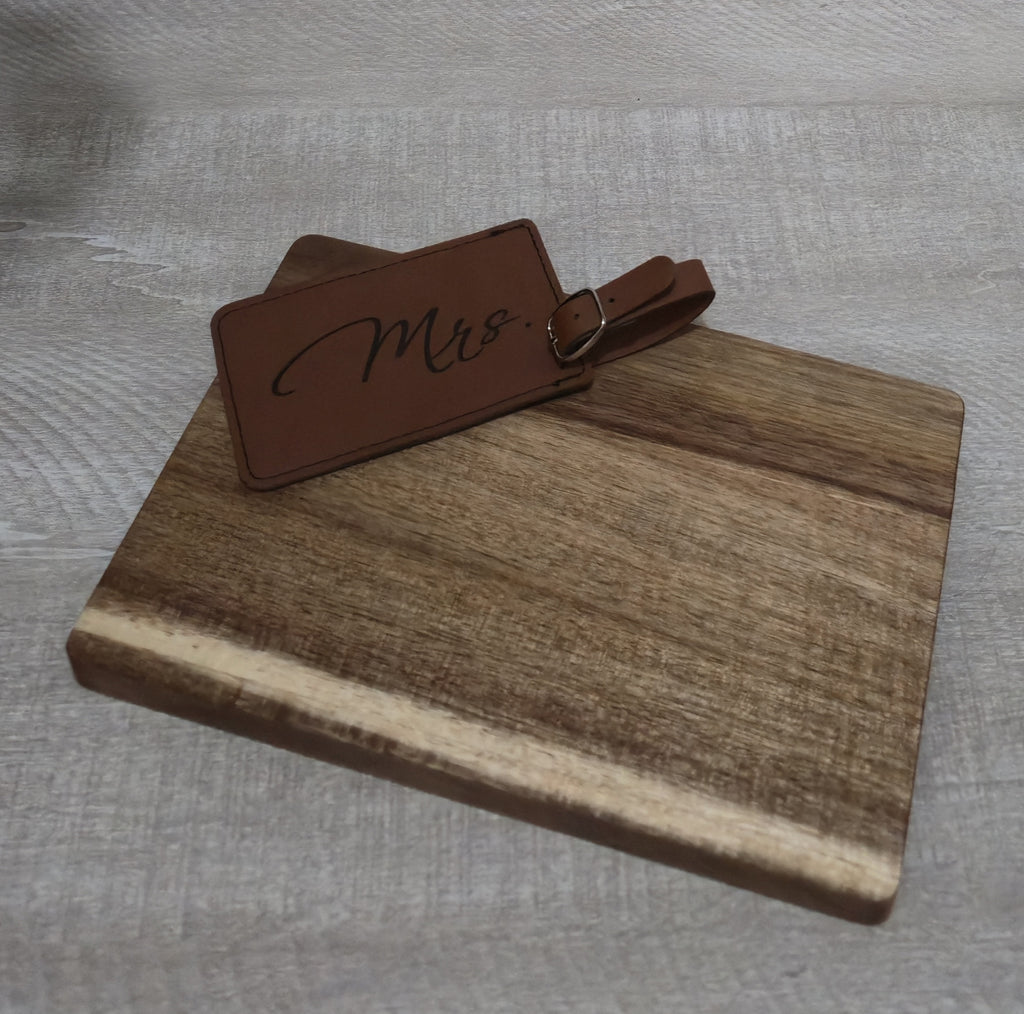 Personalized Leatherette Luggage Tag