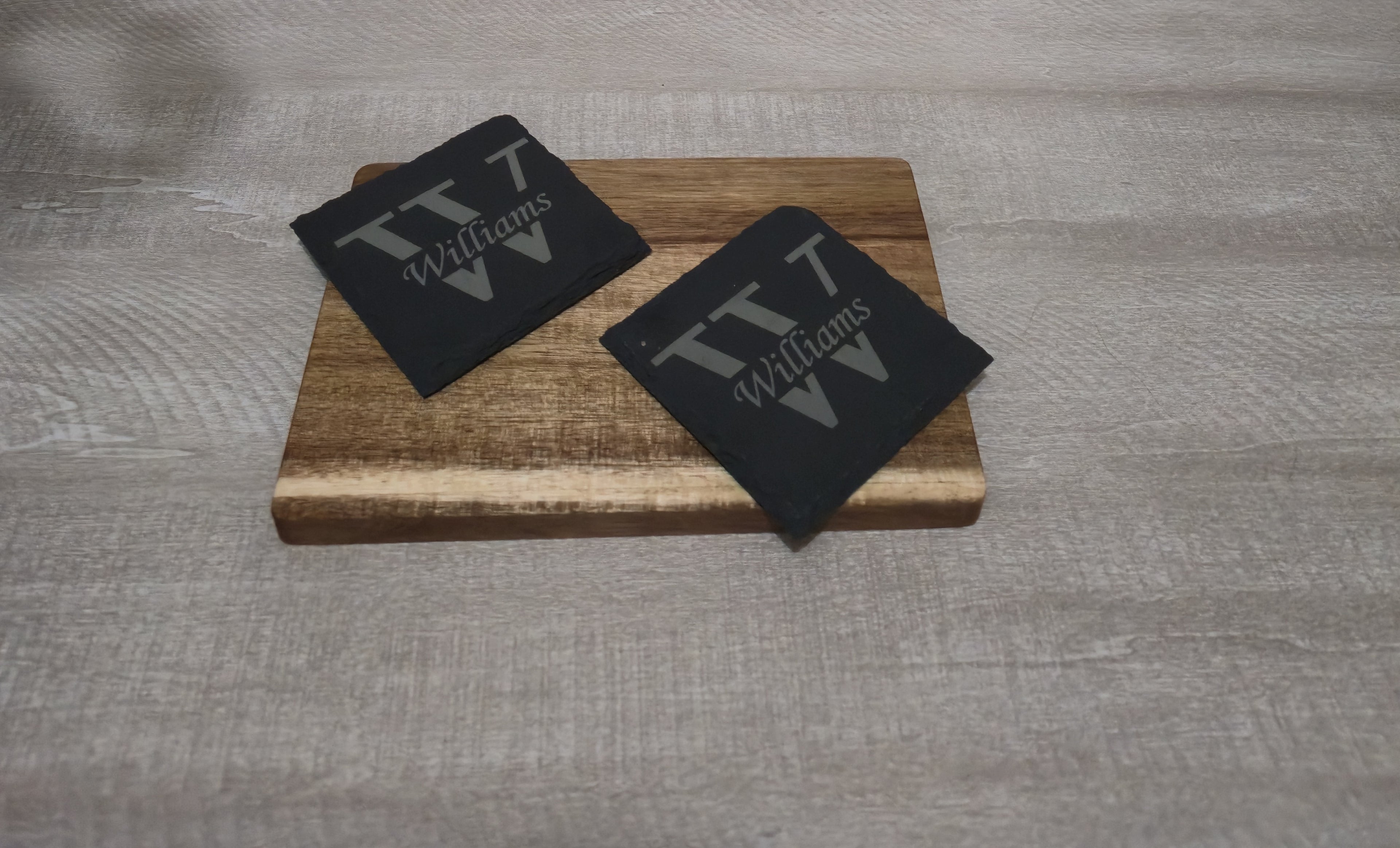 Personalized Slate Coaster (single)