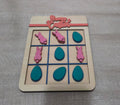 Personalized Wooden Tic-Tac-Toe Game | Custom Laser Engraved